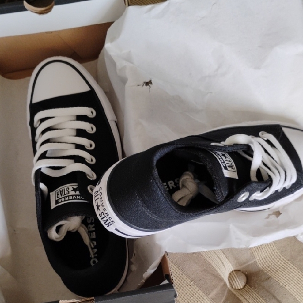 Black Canvas Sneakers